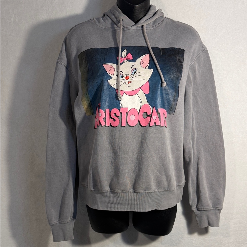 Woman’s small Disney H&M aristocrats grey hoody